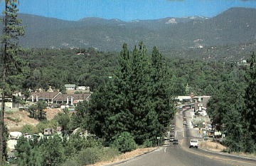 Coming into Oakhurst along Highway 41 from the south